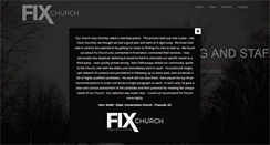 Desktop Screenshot of fixchurch.com